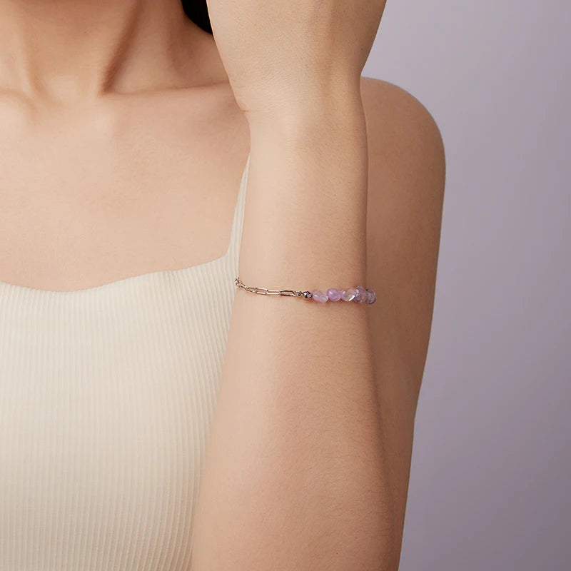 Bracelet Améthyste en Argent 925