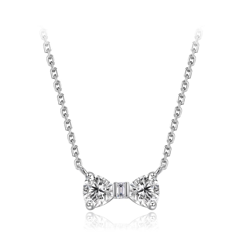 Collier Papillon et Nœud en Argent 925