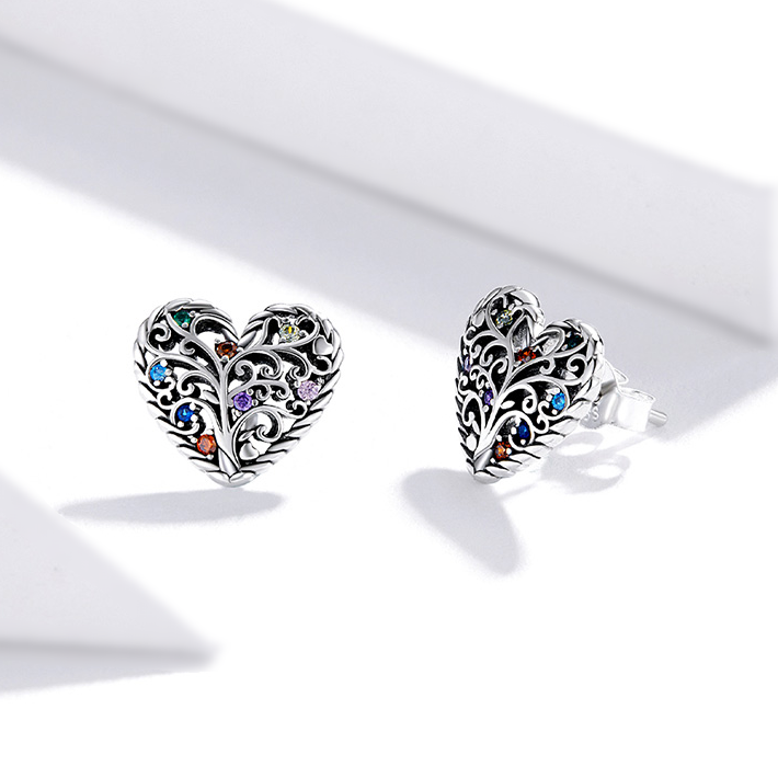 Boucles d'Oreilles Coeurs - Image 5