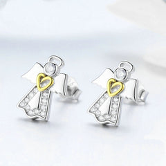 Boucles d'oreilles Ange Gardien - Image 4