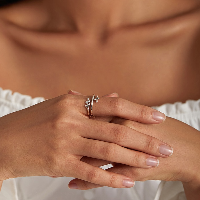 Bague Branche d'Olivier - Image 7