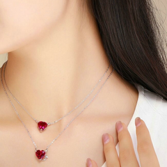 Collier Coeur Rouge - Image 2