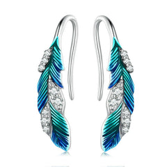 Boucles d'Oreilles Plumes