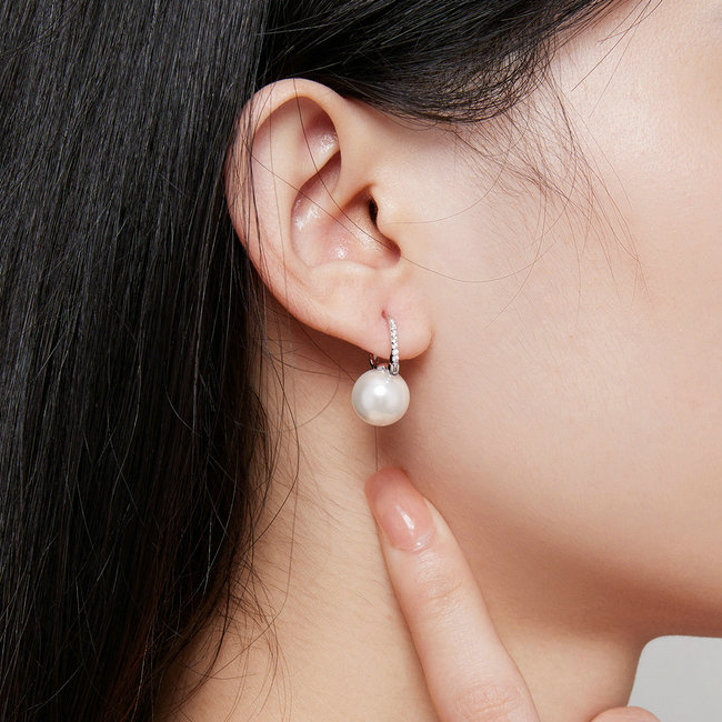 Boucles d'Oreilles Perles - Image 2