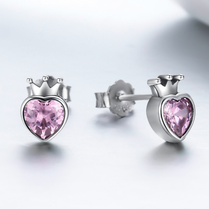 Boucles d'Oreilles Coeurs - Image 3