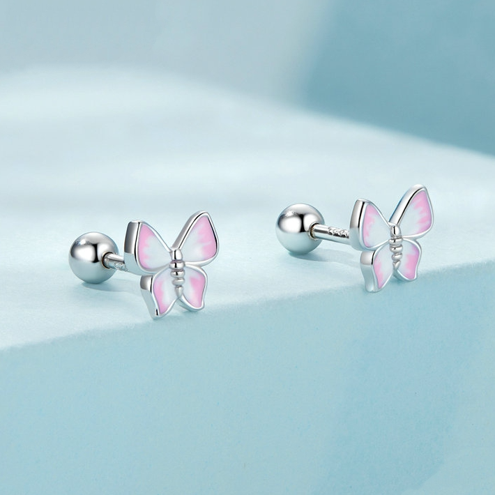 Boucles d'Oreilles Papillons - Image 3