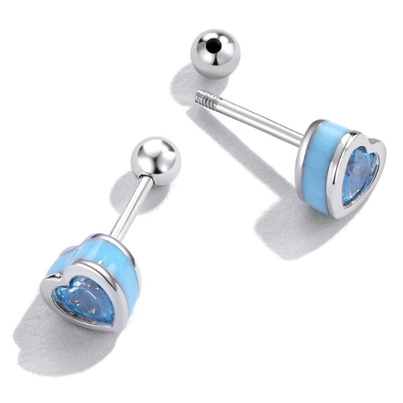 Boucles d'Oreilles Coeurs - Image 4