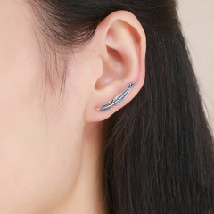 Boucles d'Oreilles Plumes - Image 2