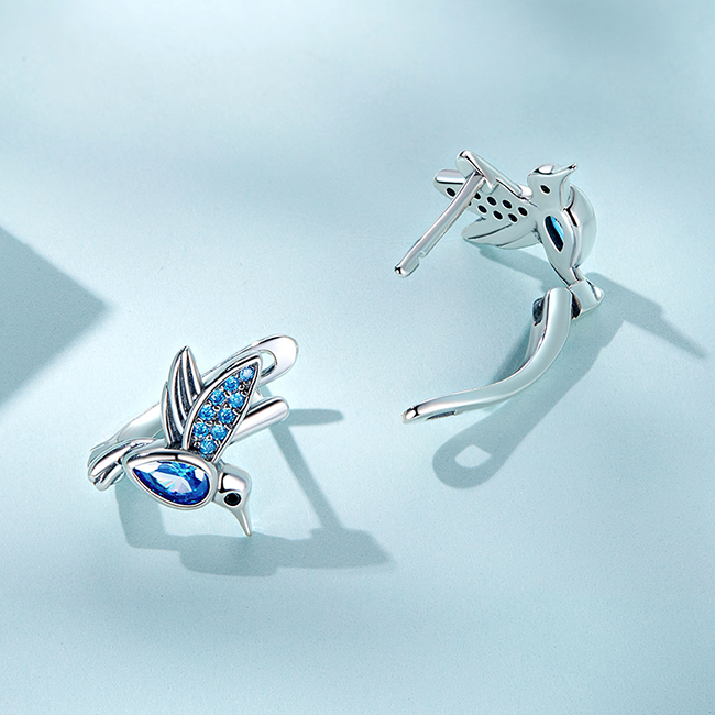 Boucles d'Oreilles Petits Oiseaux - Image 5