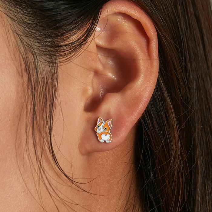 Boucles d'Oreilles Petit Renards - Image 2