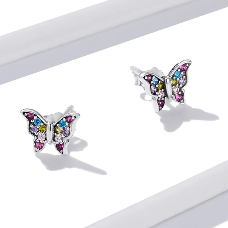 Boucles d'Oreilles Papillons - Image 3