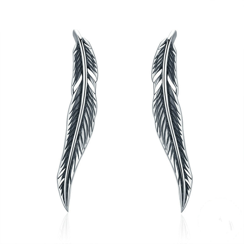 Boucles d'Oreilles Plumes