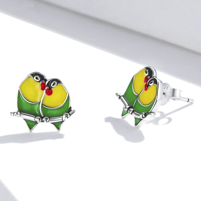 Boucles d'Oreilles Petits Oiseaux - Image 4