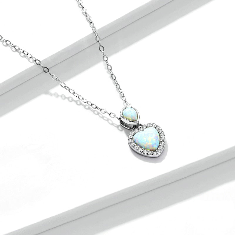 Collier Coeur d'Opale - Image 3