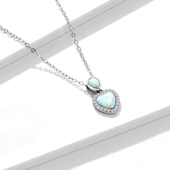 Collier Coeur d'Opale - Image 3