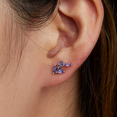 Boucles d'Oreilles Feuilles - Image 2