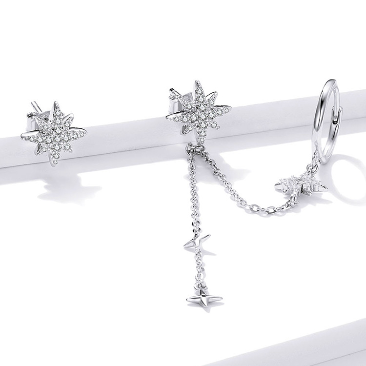 Boucles d'Oreilles Étoiles - Image 3