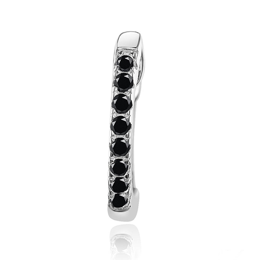 Boucles d'Oreilles Créoles Brillants - Image 3