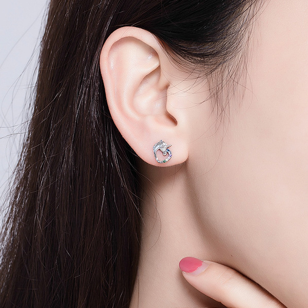 Boucles d'Oreilles Licornes - Image 2