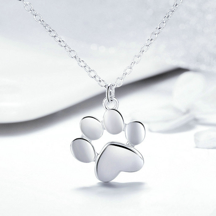Collier Patte en argent 925 plaqué or rose - Photo 3