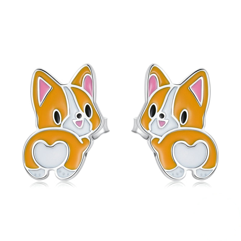 Boucles d'Oreilles Petit Renards