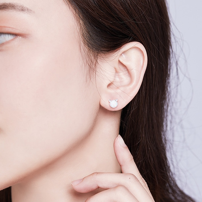 Boucles d'Oreilles Chats - Image 2