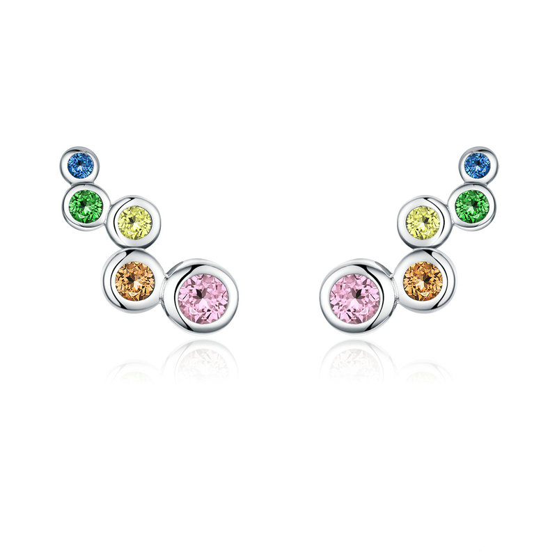 Boucles d'Oreilles Petites Bulles