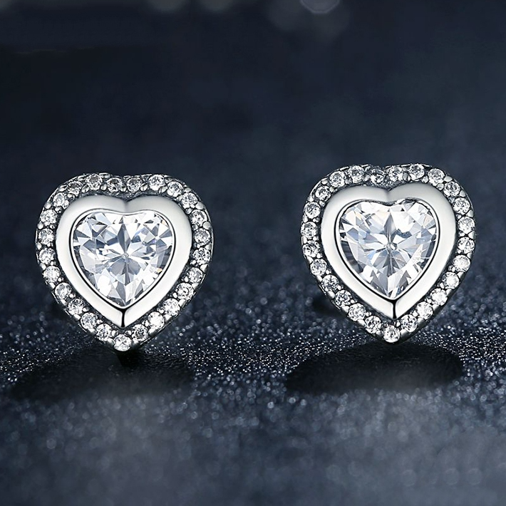 Boucles d'Oreilles Coeurs - Image 4