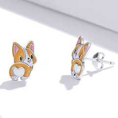 Boucles d'Oreilles Petit Renards - Image 4