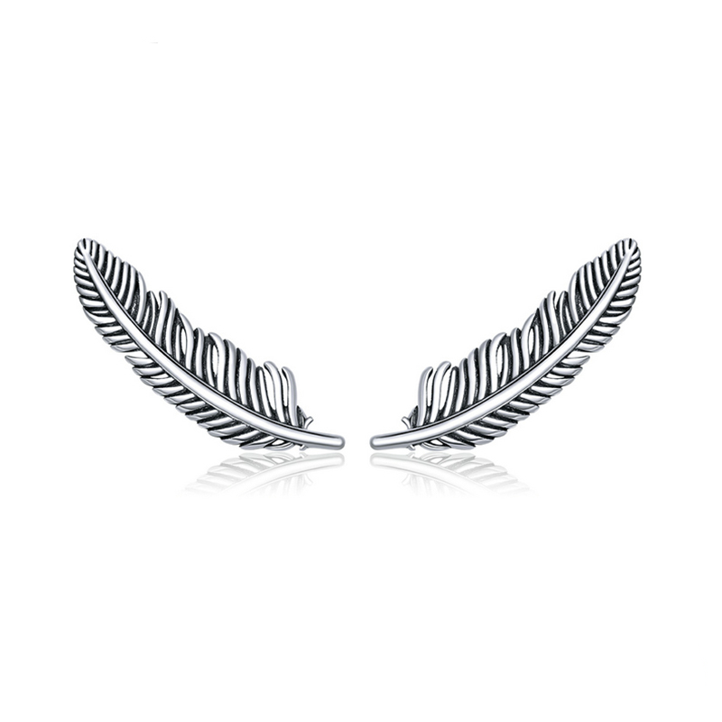 Boucles d'Oreilles Plumes
