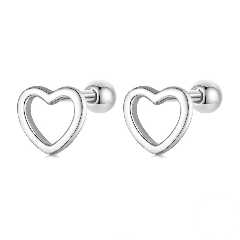 Boucles d'Oreilles Coeurs