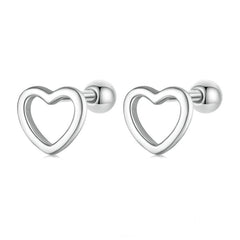 Boucles d'Oreilles Coeurs