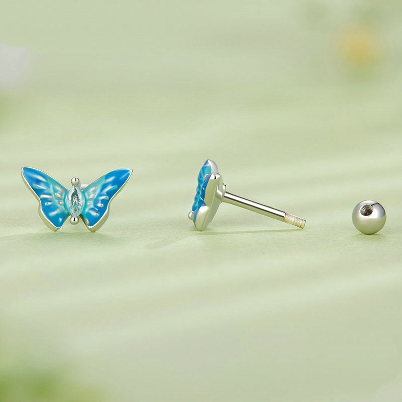 Boucles d'Oreilles Papillons - Image 4