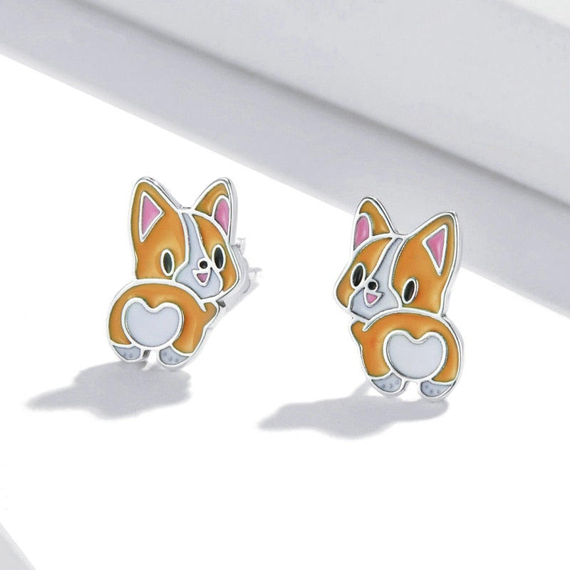 Boucles d'Oreilles Petit Renards - Image 3