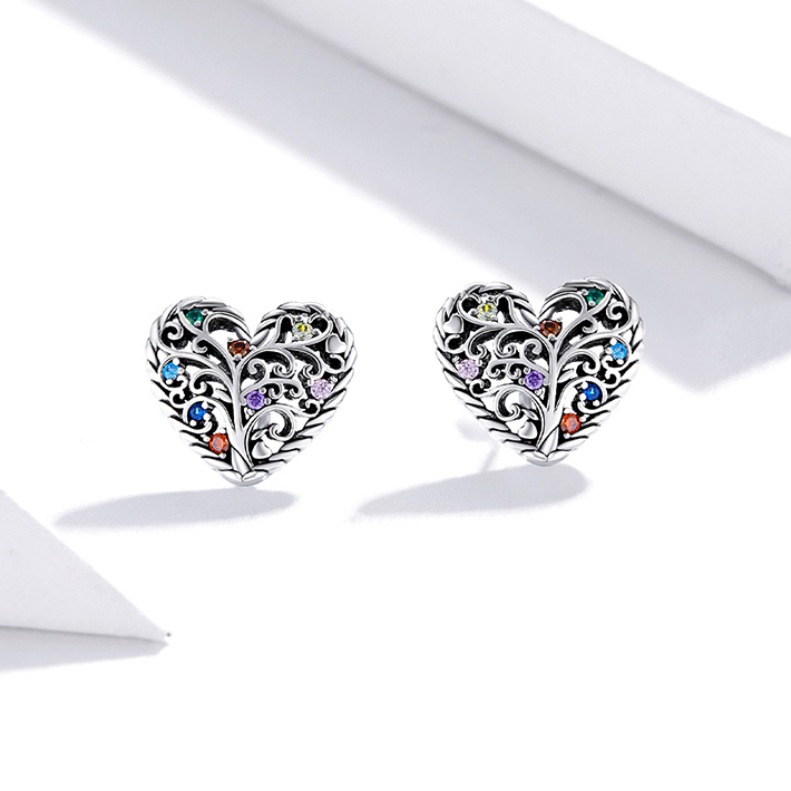 Boucles d'Oreilles Coeurs - Image 3
