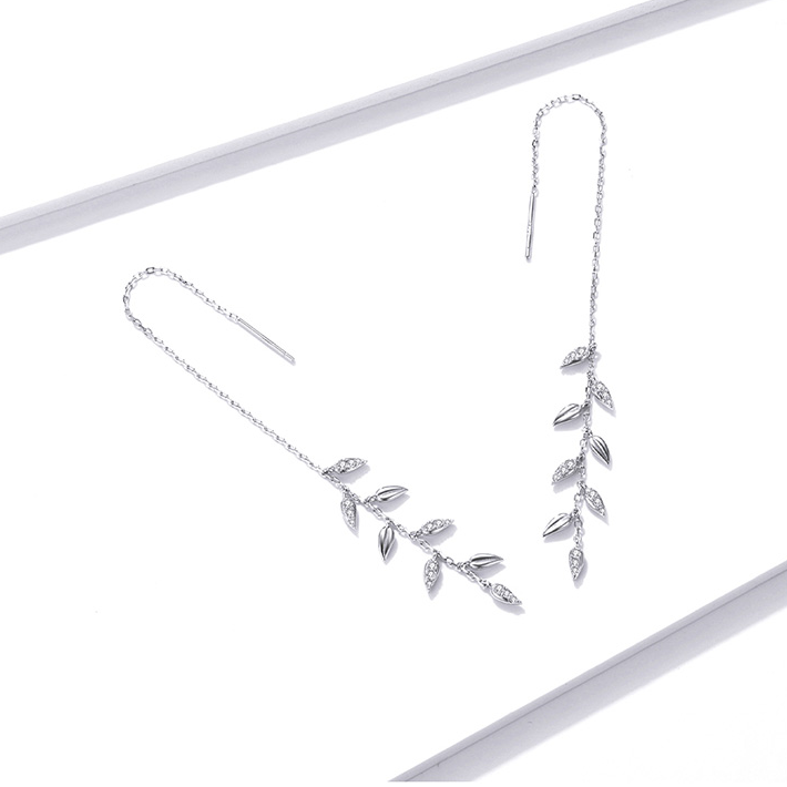 Chaînes d'Oreilles Feuilles Brillantes - Image 5