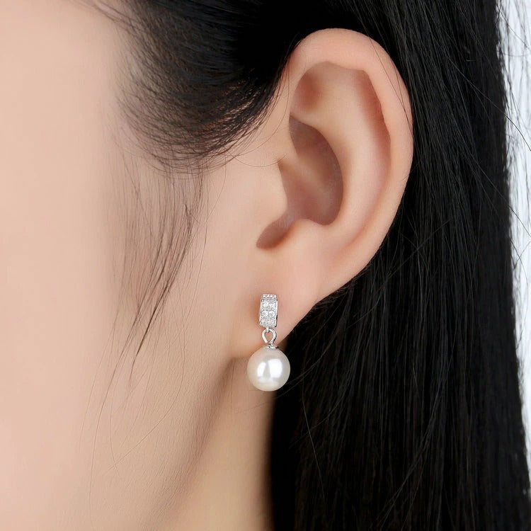 Boucles d'Oreilles Perles Lumineux - Image 2
