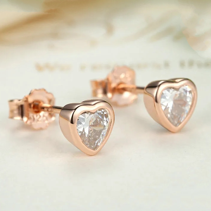 Boucles d'Oreilles Coeurs - Image 3