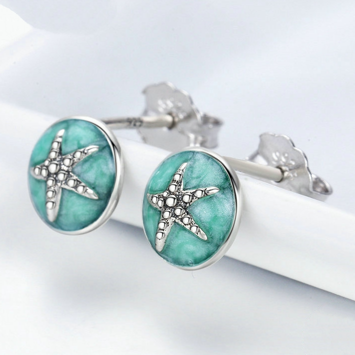 Boucles d'Oreilles Étoile de Mer - Image 4