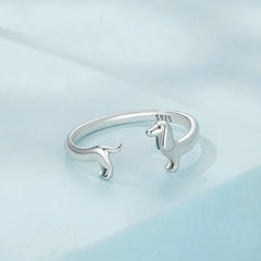 Bague Chien Teckel - Photo 4