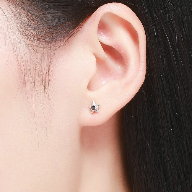Boucles d'Oreilles Étoiles - Image 3