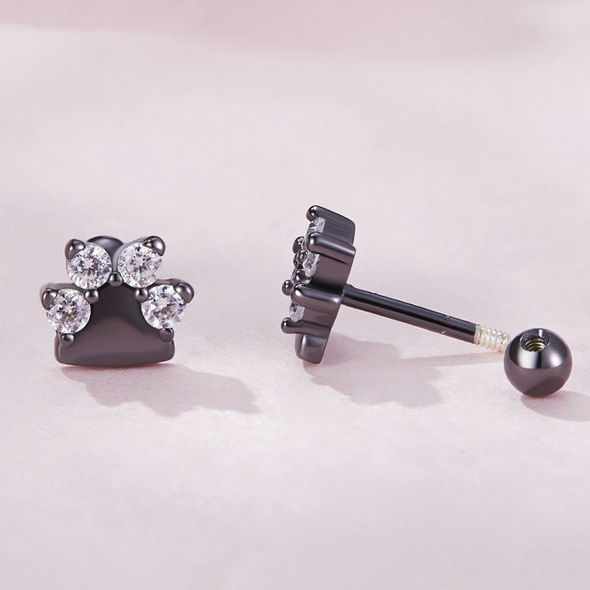 Boucles d'Oreilles Petites Pattes - Image 4