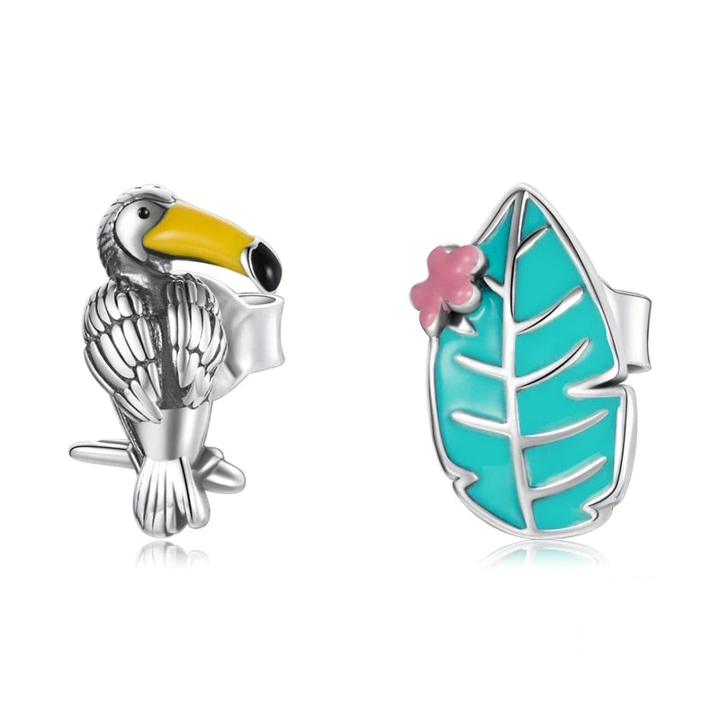 Boucles d'Oreilles Toucan