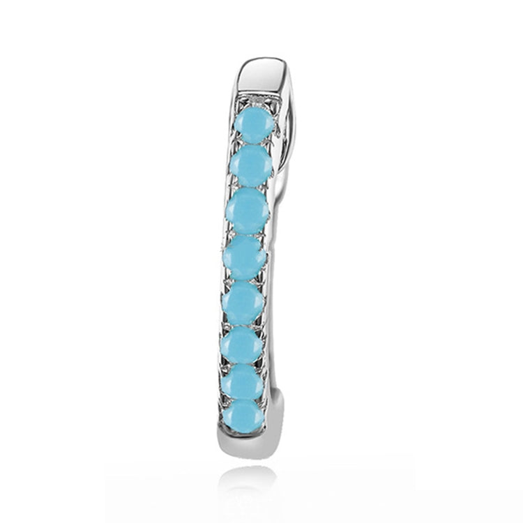 Boucles d'Oreilles Créoles Brillants - Image 3