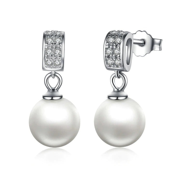 Boucles d'Oreilles Perles Lumineux