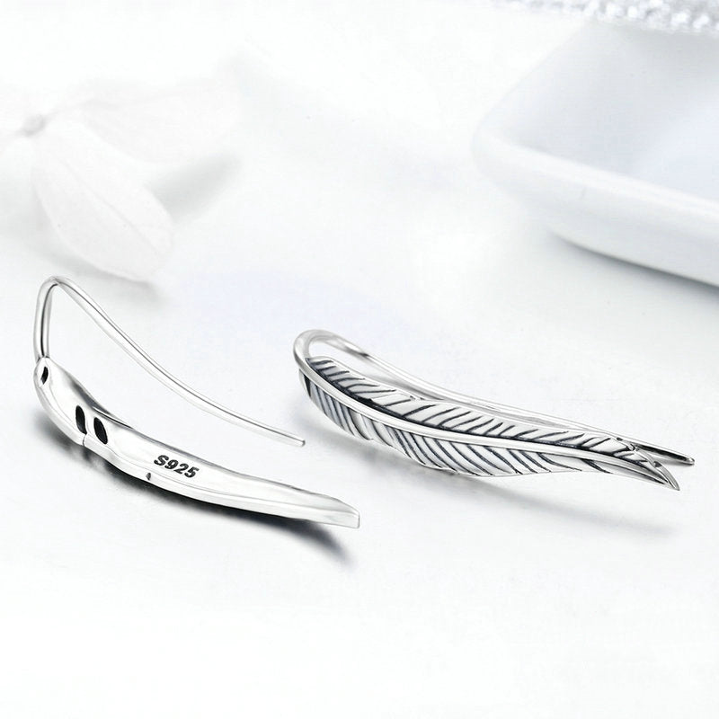 Boucles d'Oreilles Plumes - Image 4