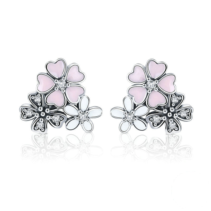 Boucles d'Oreilles Fleurs