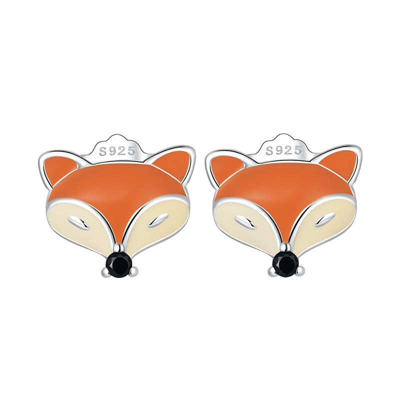 Boucles d'Oreilles Renards