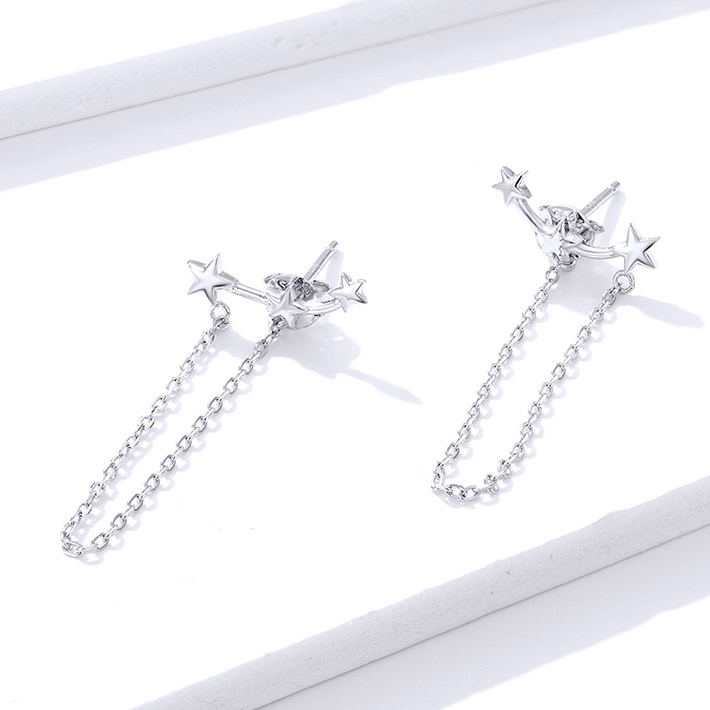 Boucles d'Oreilles Étoiles - Image 3