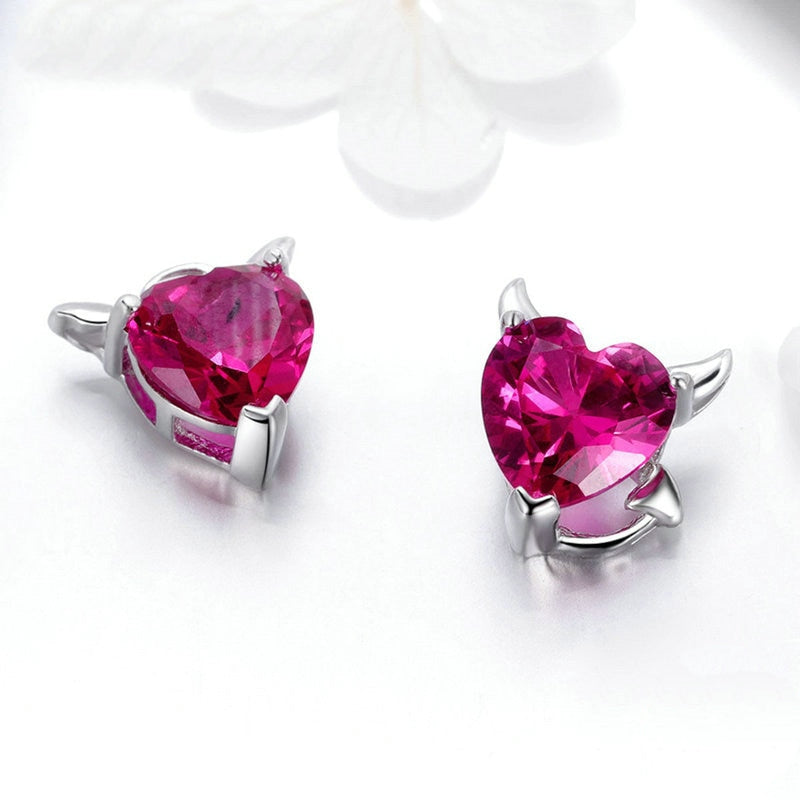 Boucles d'Oreilles Coeurs - Image 4